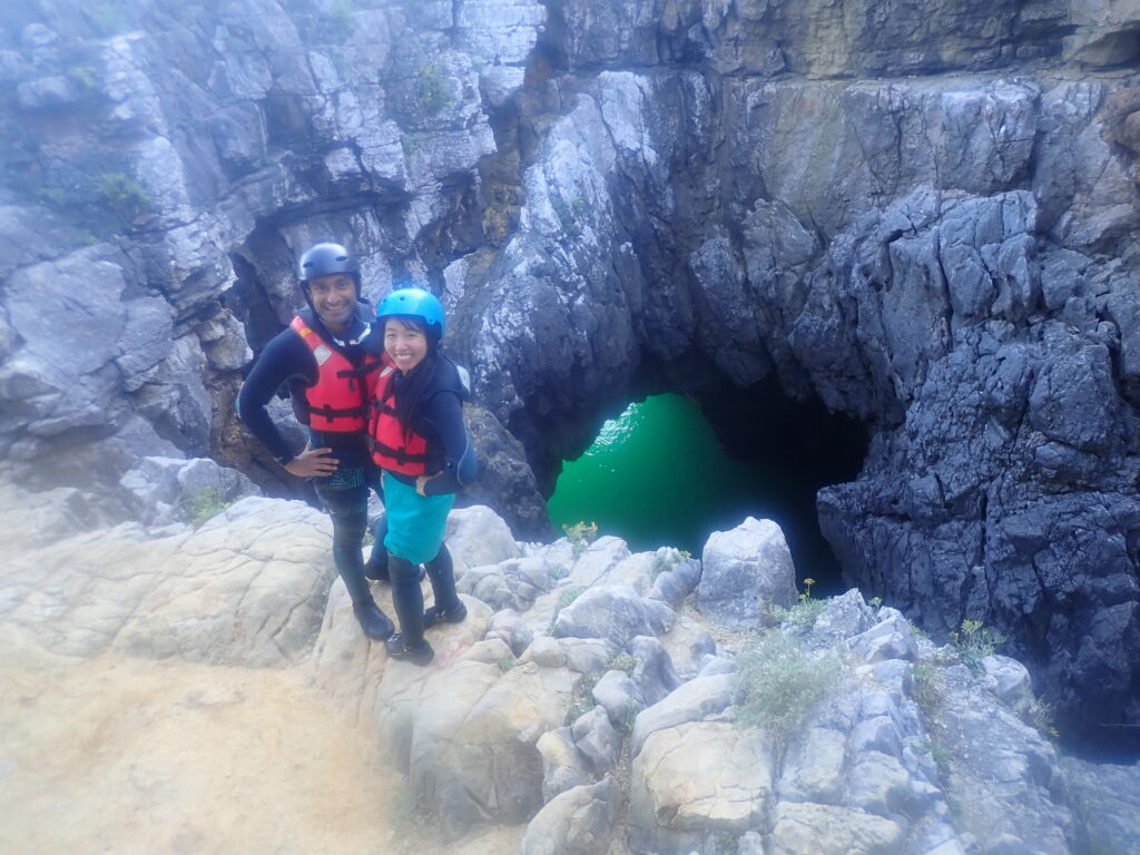 Final Cliff Jump of Coasteering! Victory Moment!