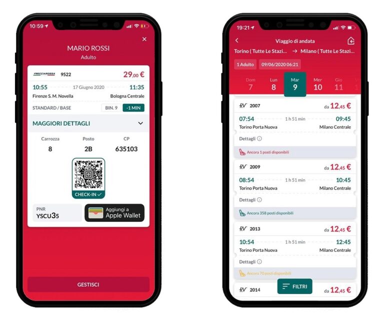 what is the best app to book train tickets in italy